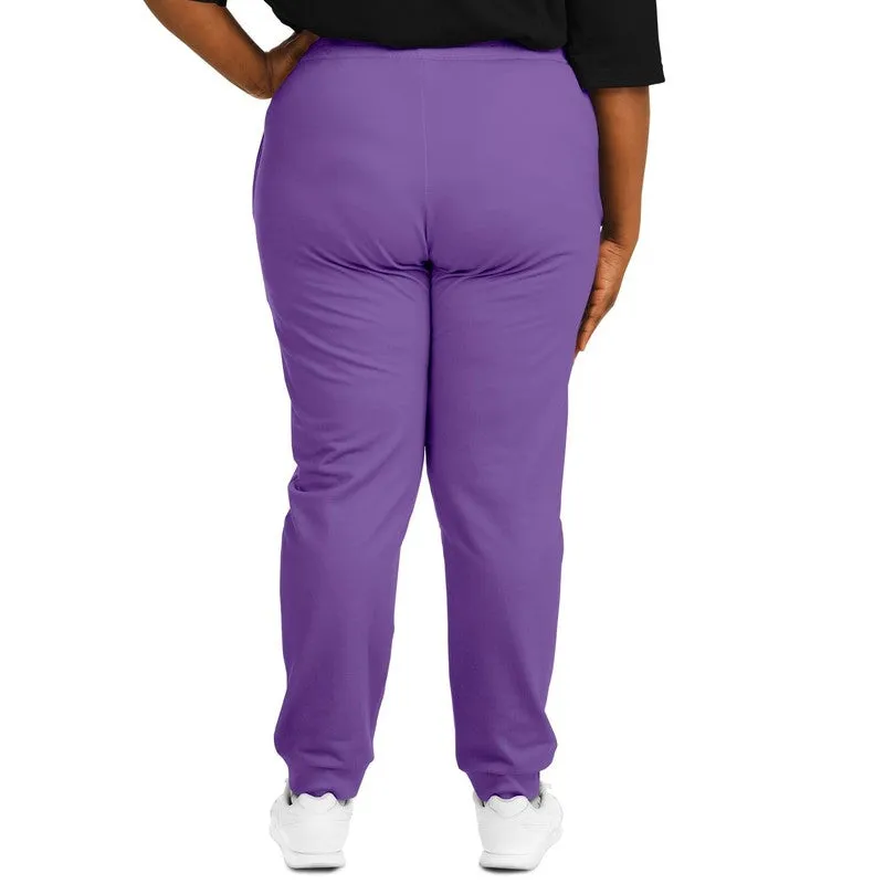 Midtone Violet Joggers | Unisex | with PLUS sizes | C60M80Y0K0