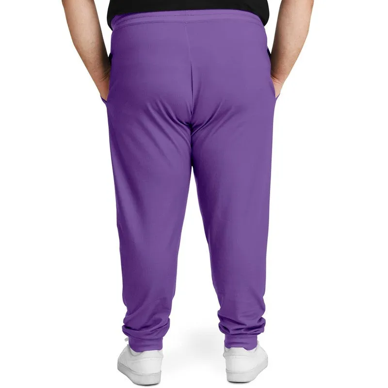 Midtone Violet Joggers | Unisex | with PLUS sizes | C60M80Y0K0