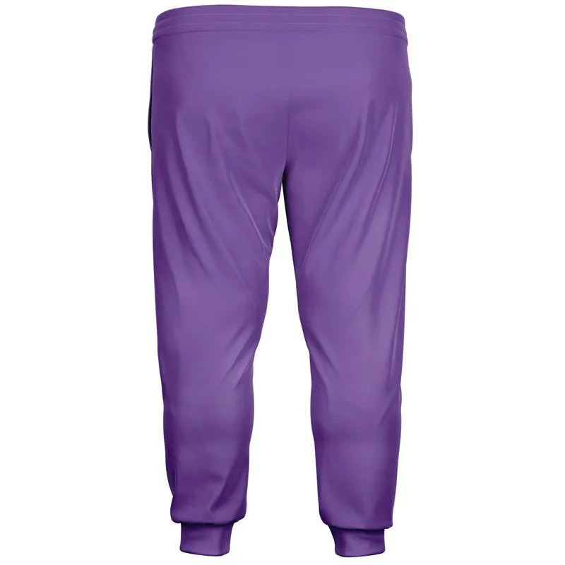 Midtone Violet Joggers | Unisex | with PLUS sizes | C60M80Y0K0