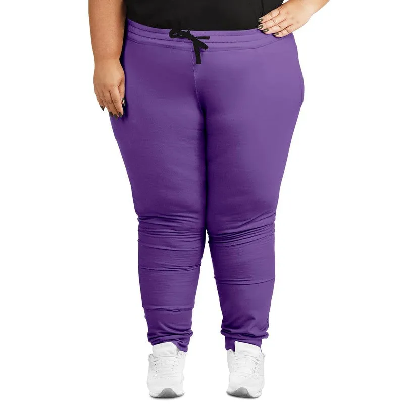 Midtone Violet Joggers | Unisex | with PLUS sizes | C60M80Y0K0