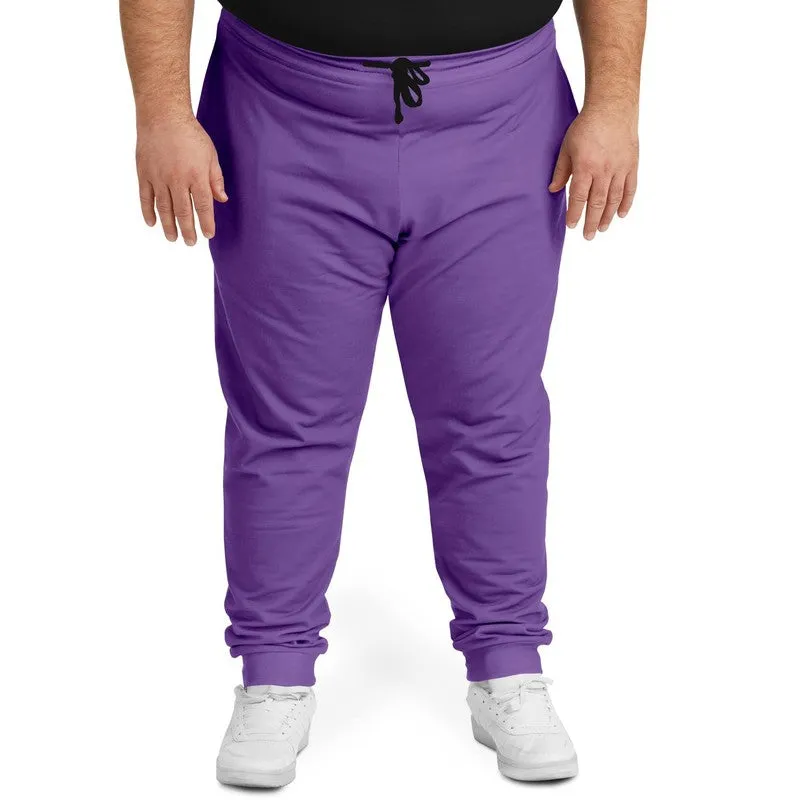 Midtone Violet Joggers | Unisex | with PLUS sizes | C60M80Y0K0