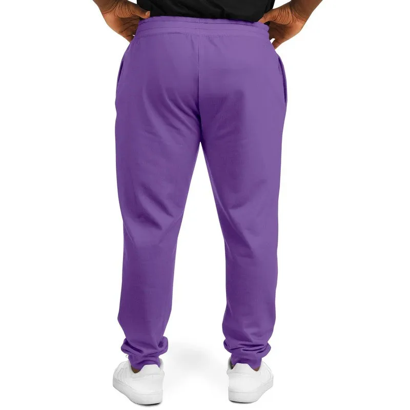 Midtone Violet Joggers | Unisex | with PLUS sizes | C60M80Y0K0