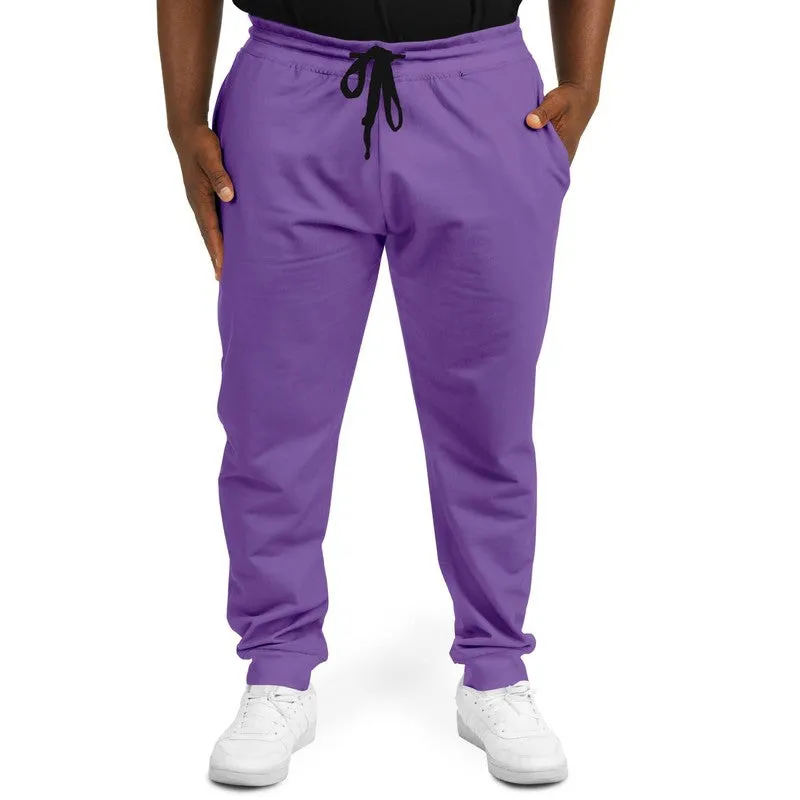 Midtone Violet Joggers | Unisex | with PLUS sizes | C60M80Y0K0