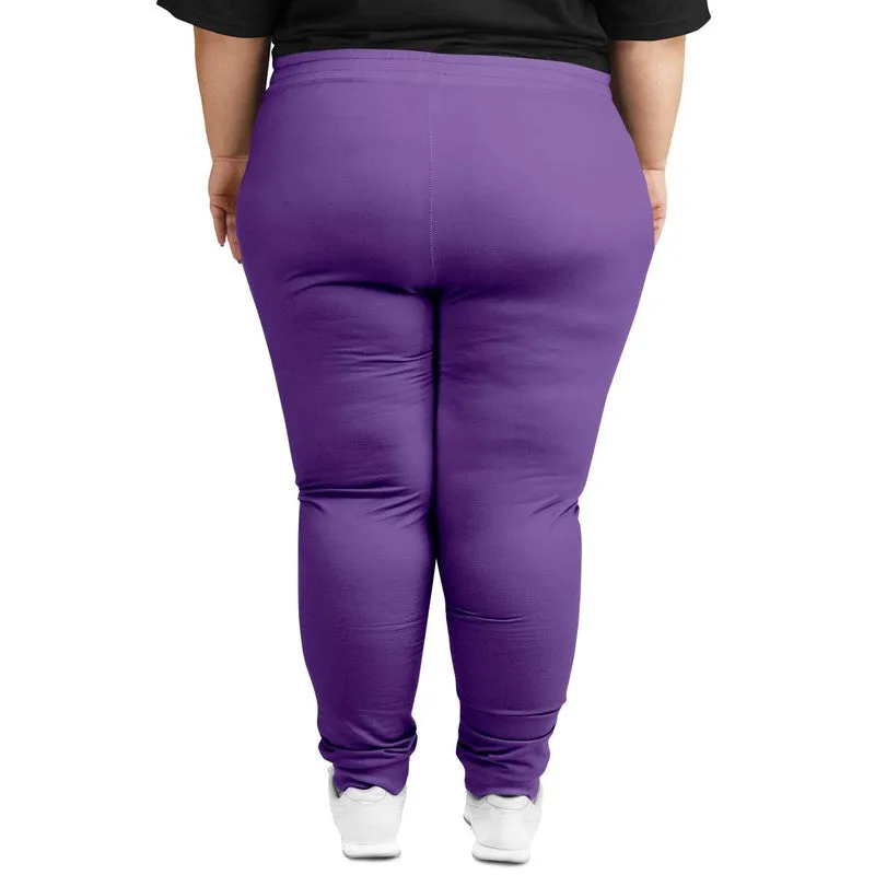 Midtone Violet Joggers | Unisex | with PLUS sizes | C60M80Y0K0