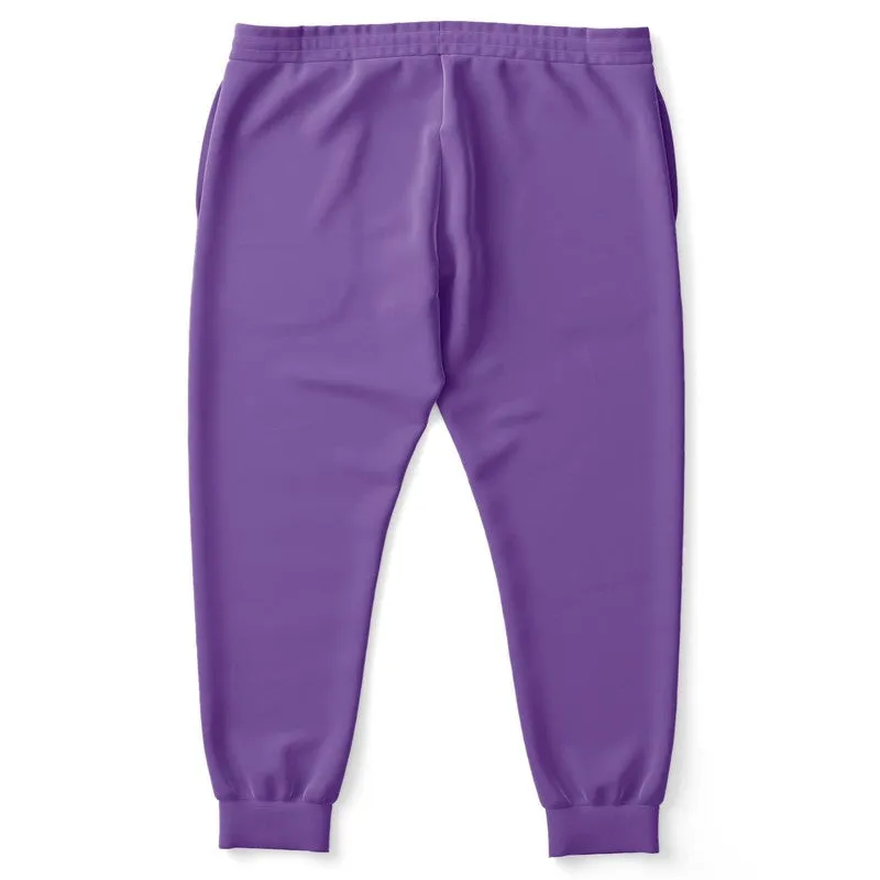 Midtone Violet Joggers | Unisex | with PLUS sizes | C60M80Y0K0