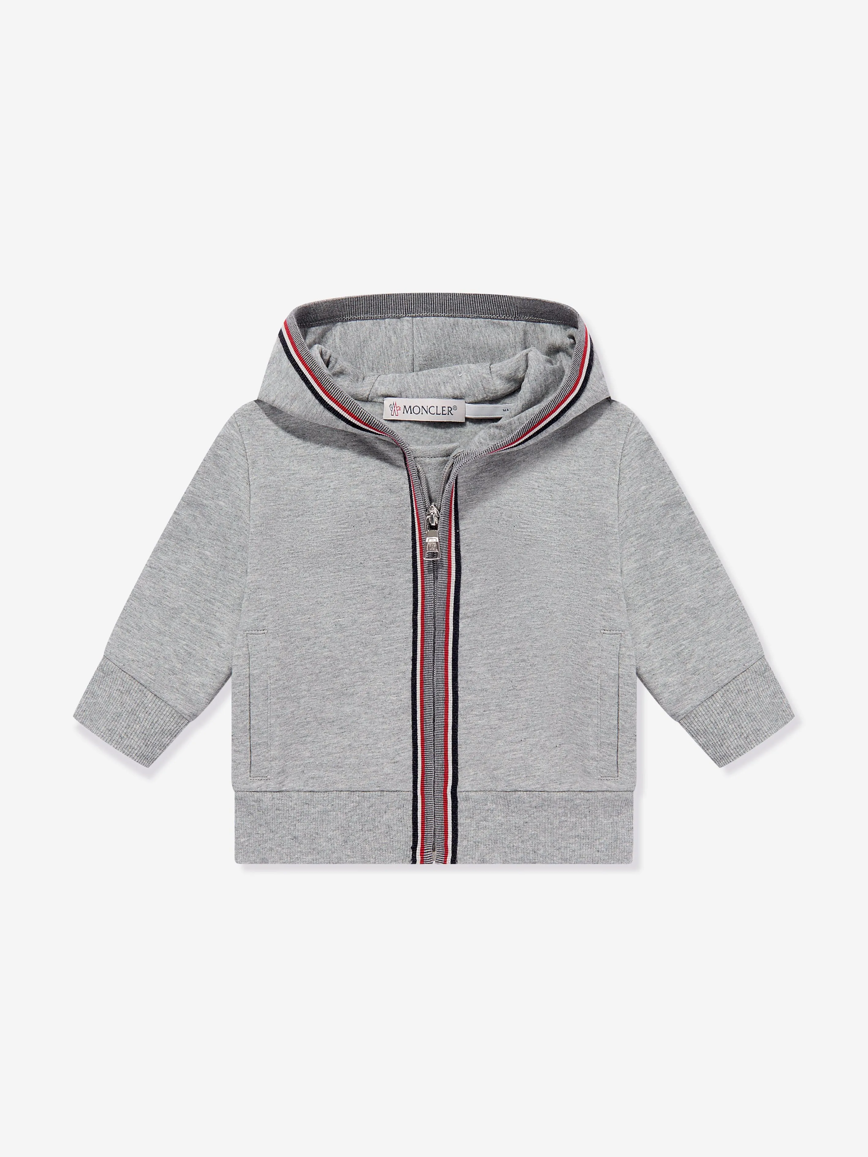 Moncler Enfant Baby Boys Cotton Tracksuit in Grey