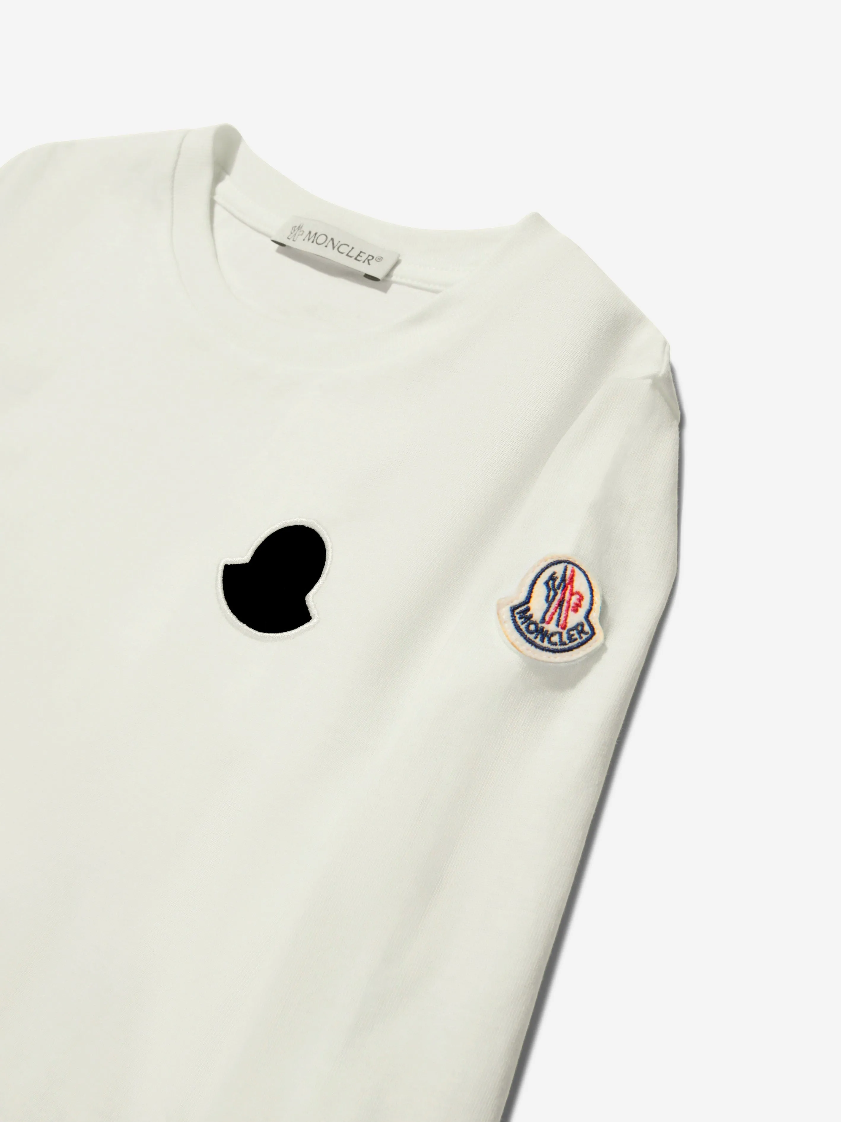 Moncler Enfant Girls Long Sleeve Logo T-Shirt