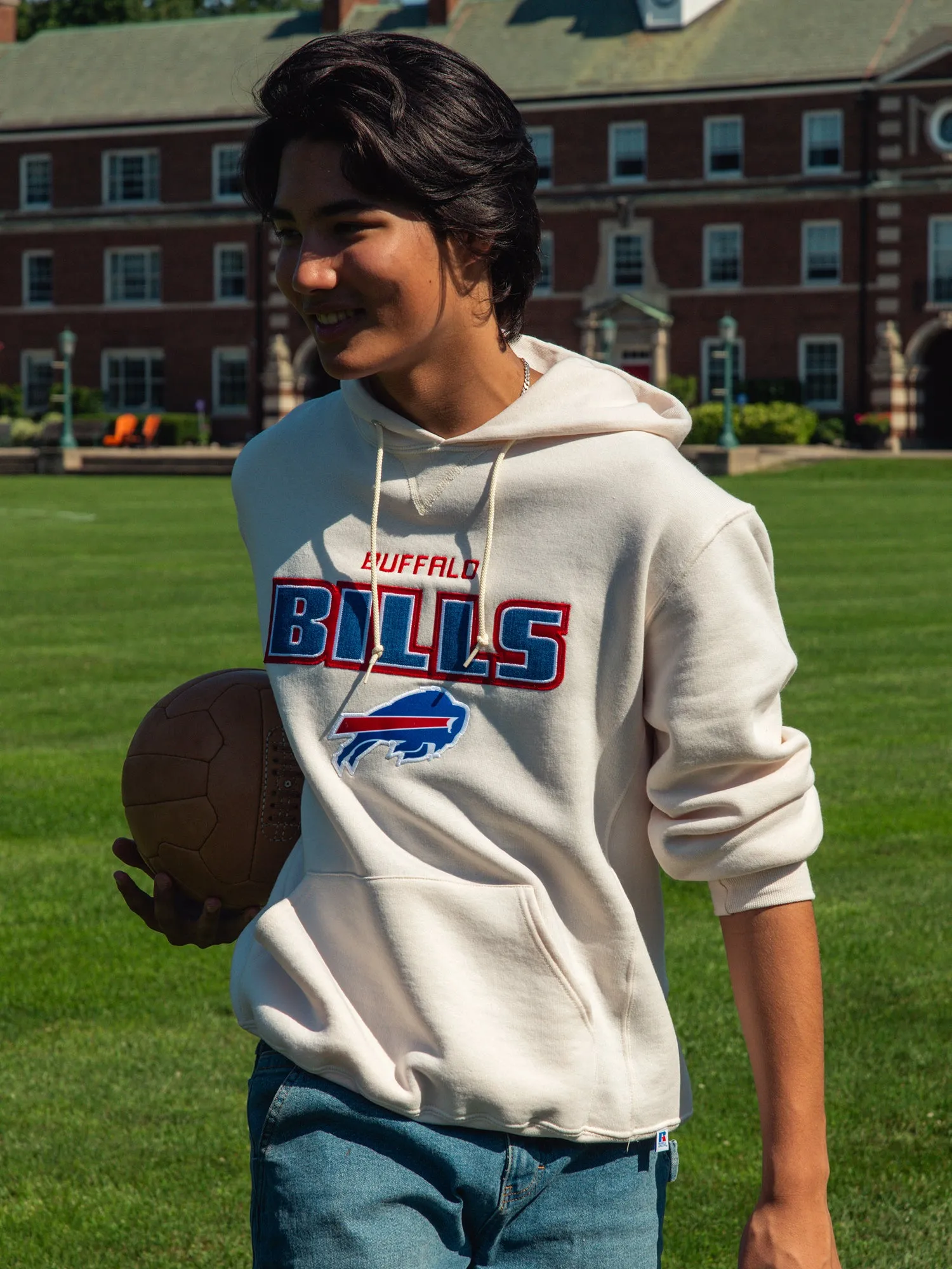 NFL BUFFALO BILLS LOGO PULLOVER HOODIE