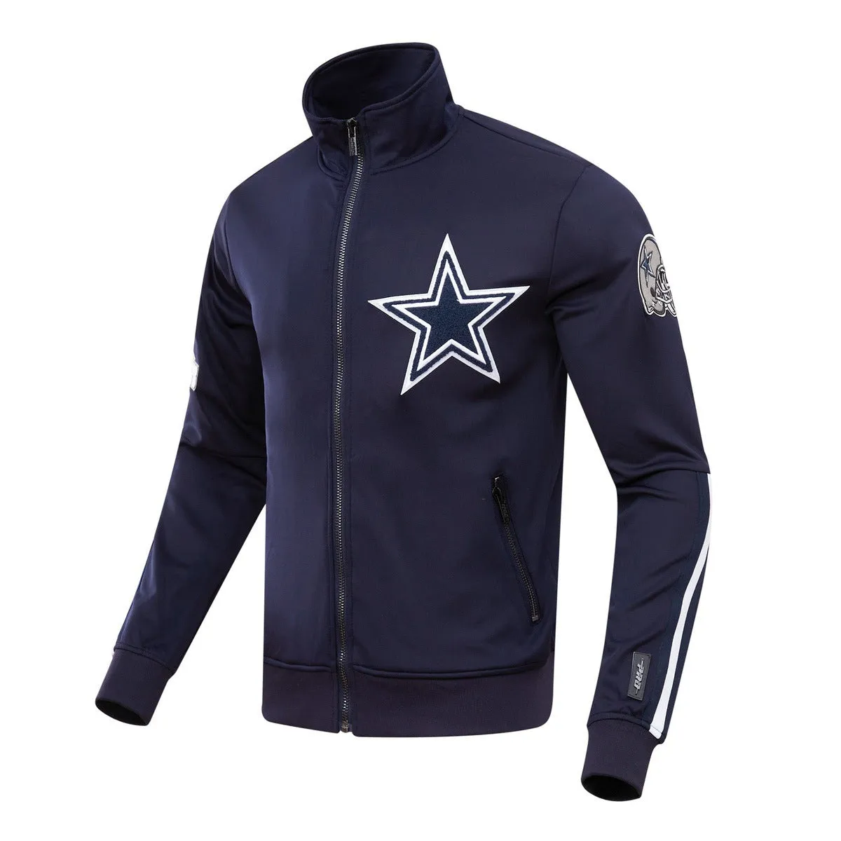 NFL DALLAS COWBOYS CLASSIC MEN'S TRACK JACKET (MIDNIGHT NAVY)