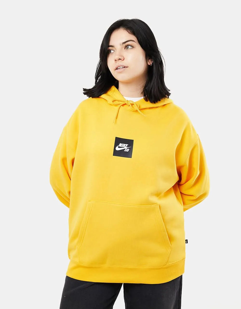 Nike SB Box Logo Pullover Hoodie - University Gold