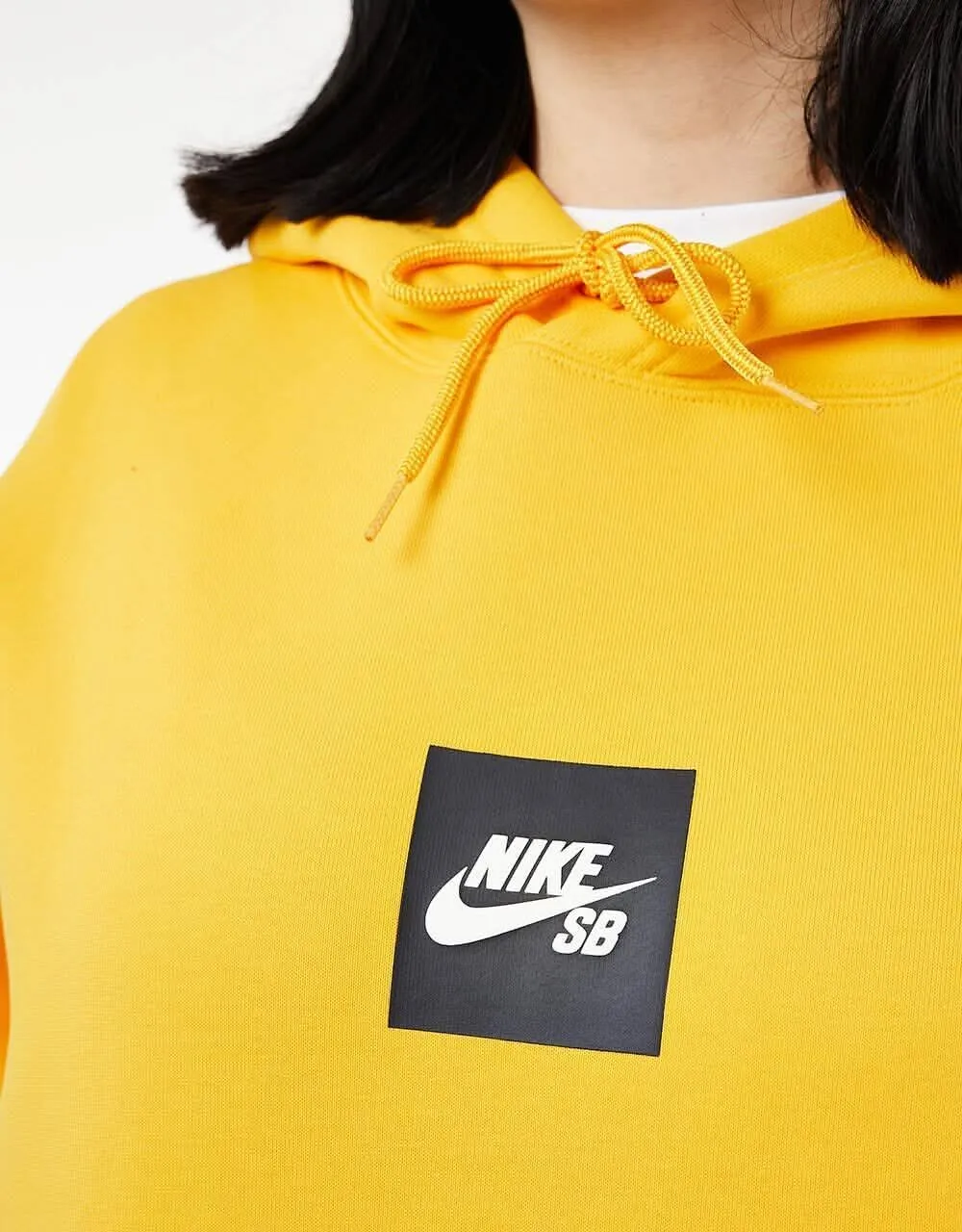 Nike SB Box Logo Pullover Hoodie - University Gold