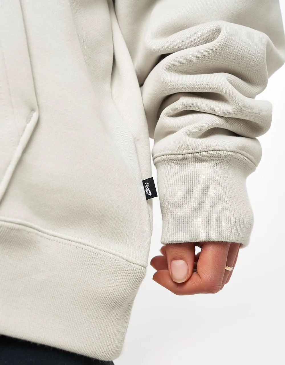 Nike SB HBR Pullover Hoodie - Light Bone/Deep Jungle