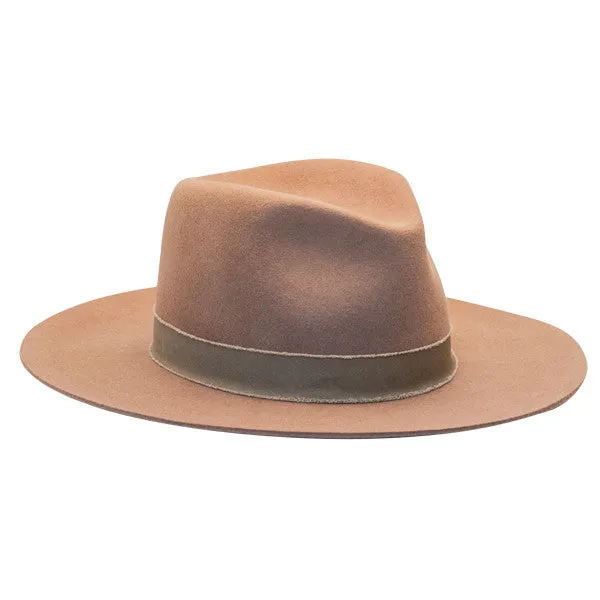 Olive & Pique - Wool Felt Wide Brim Floppy Panama Hat