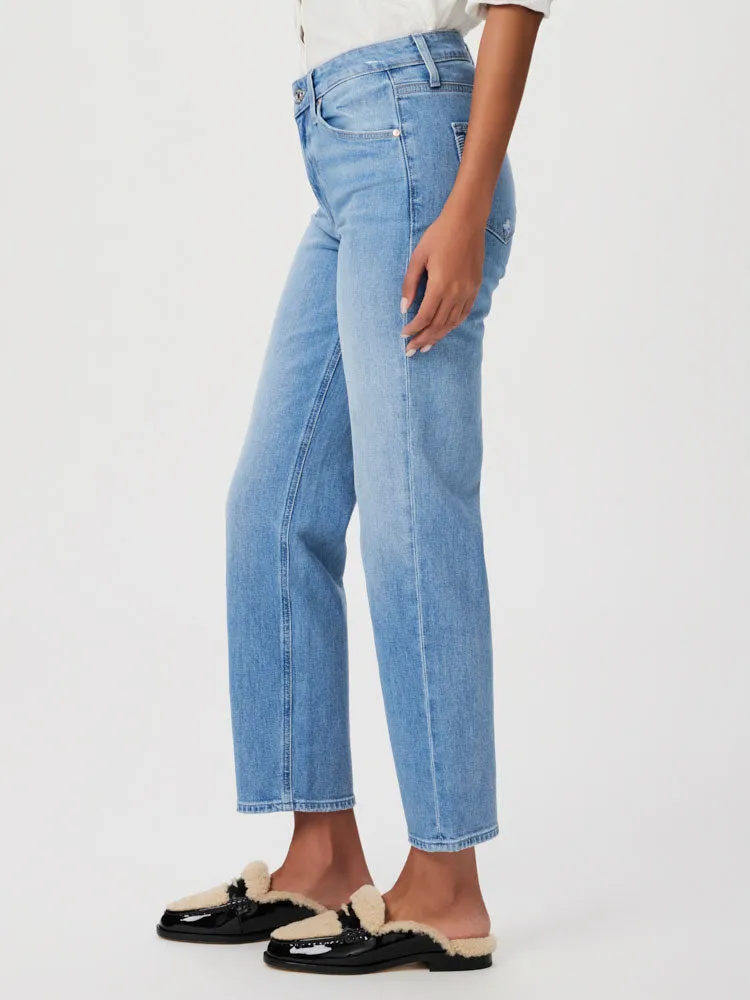 Paige Sarah Straight Ankle Jeans Nightingale