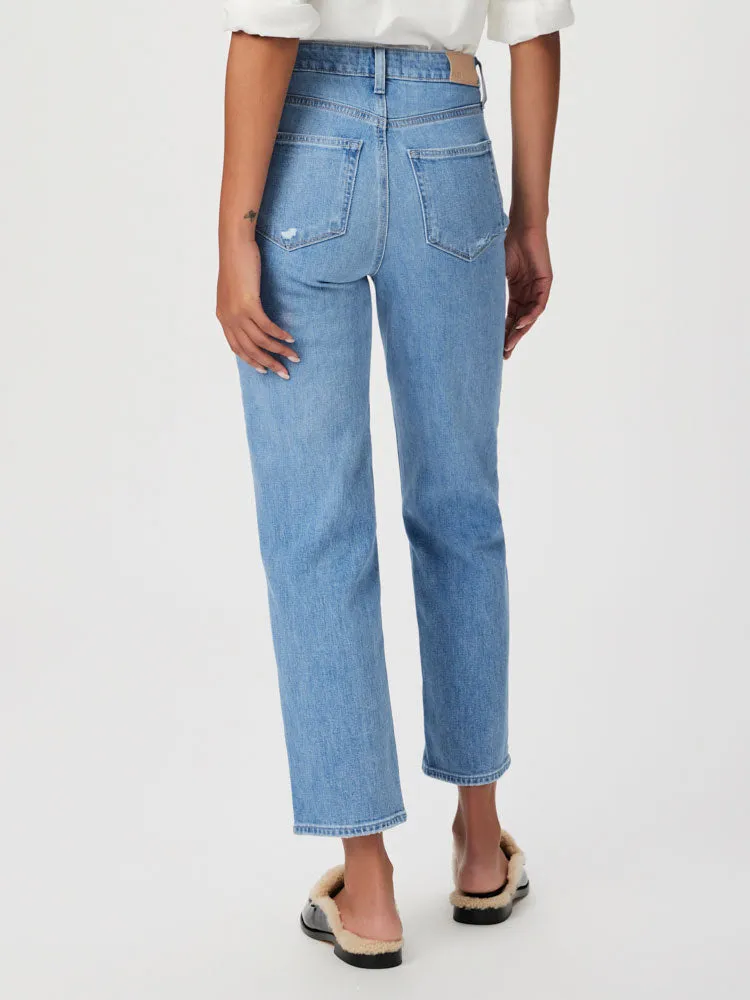 Paige Sarah Straight Ankle Jeans Nightingale