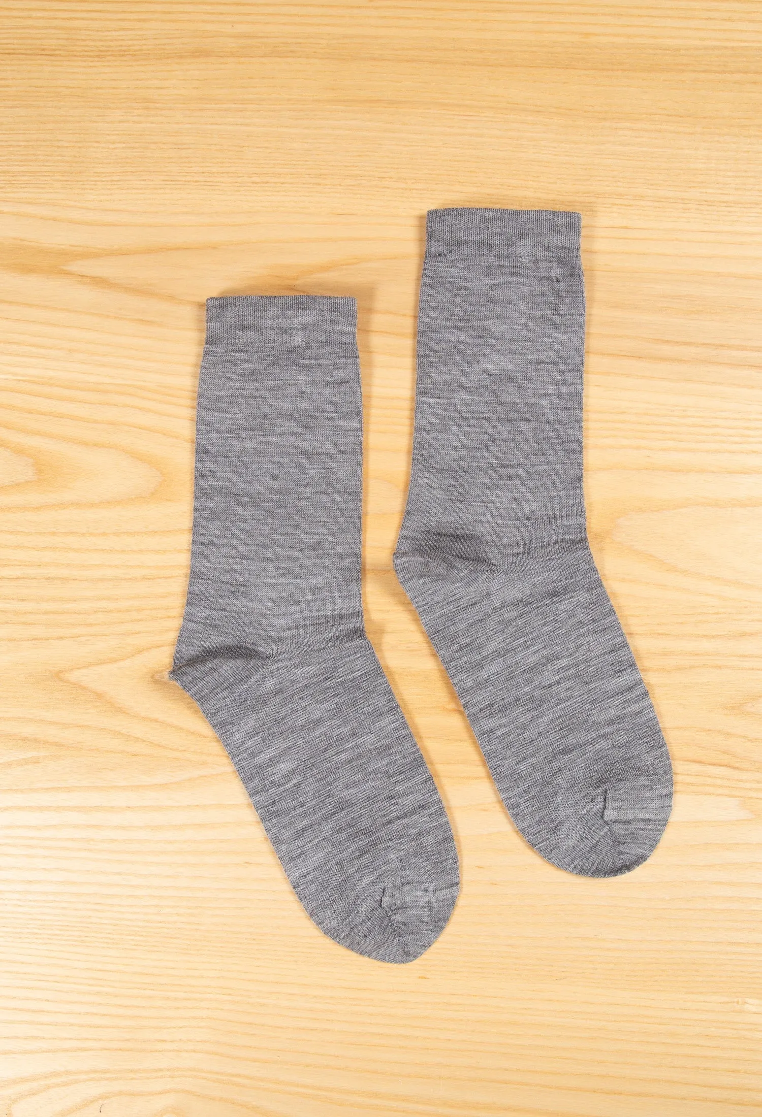 Perriam Everyday Merino Socks - Grey Marl