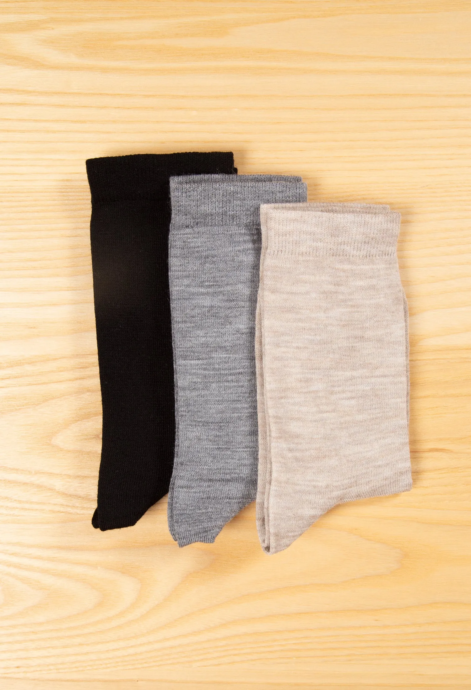 Perriam Everyday Merino Socks - Grey Marl