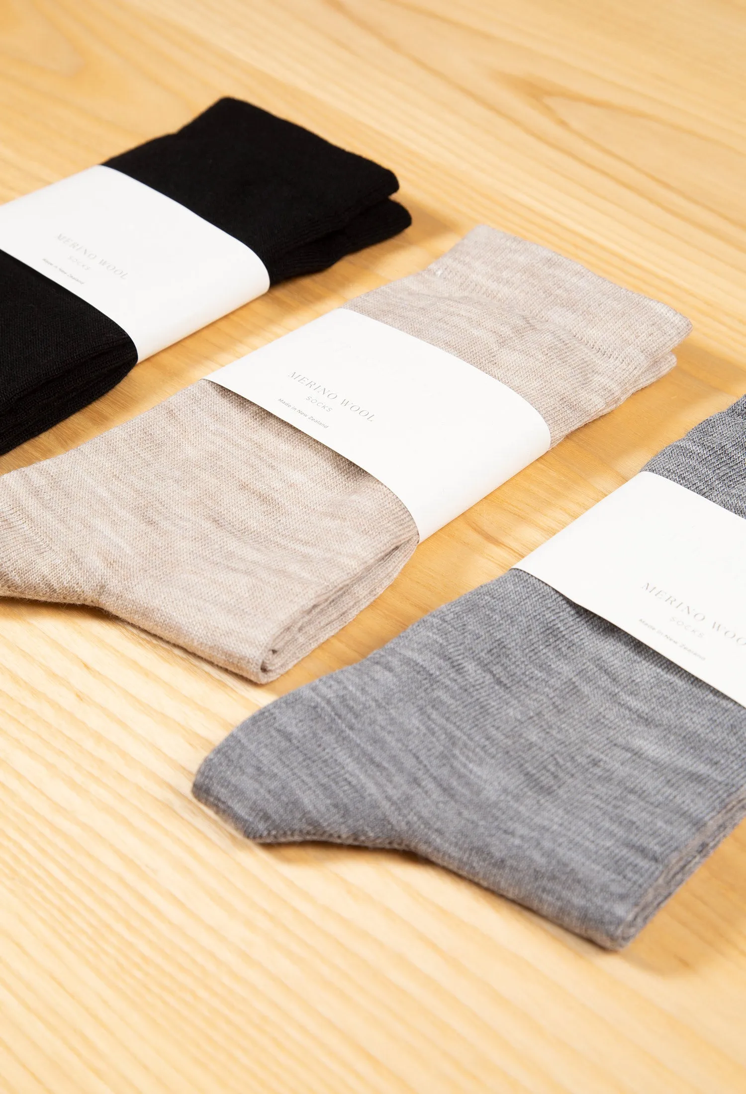 Perriam Everyday Merino Socks - Grey Marl