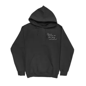 Please Excuse Me Hoodie (Black)   Digital Album