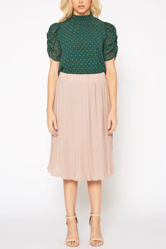 PLEIONE Pleated Skirt