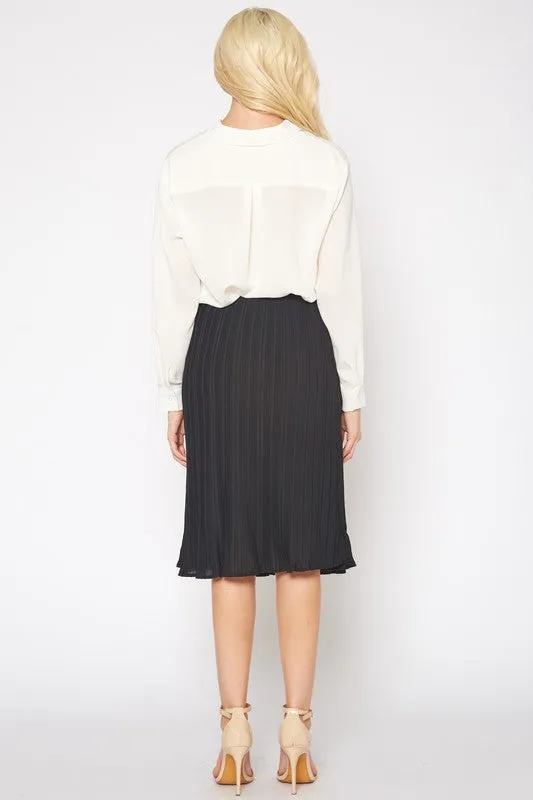 PLEIONE Pleated Skirt