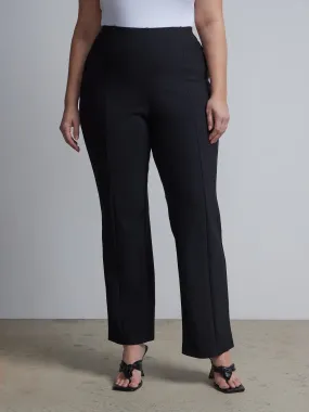 Plus High Waist Straight Leg Pants