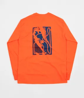 Poetic Collective Long Sleeve T-Shirt - Orange