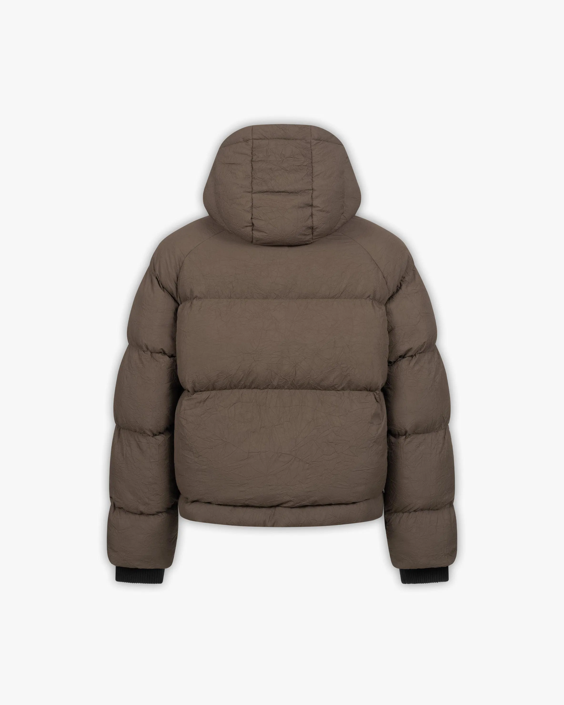 PUFFER JACKET BROWN