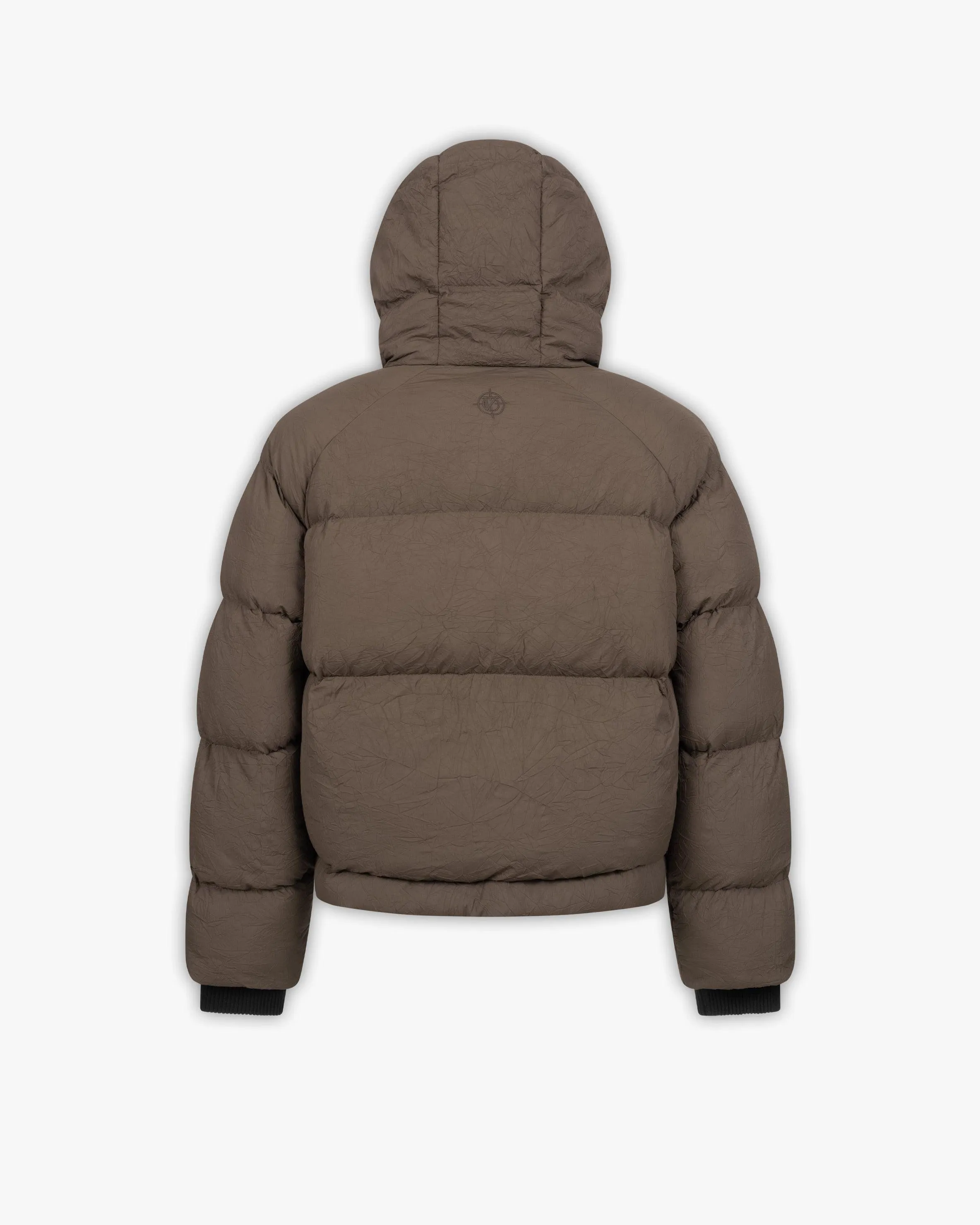 PUFFER JACKET BROWN