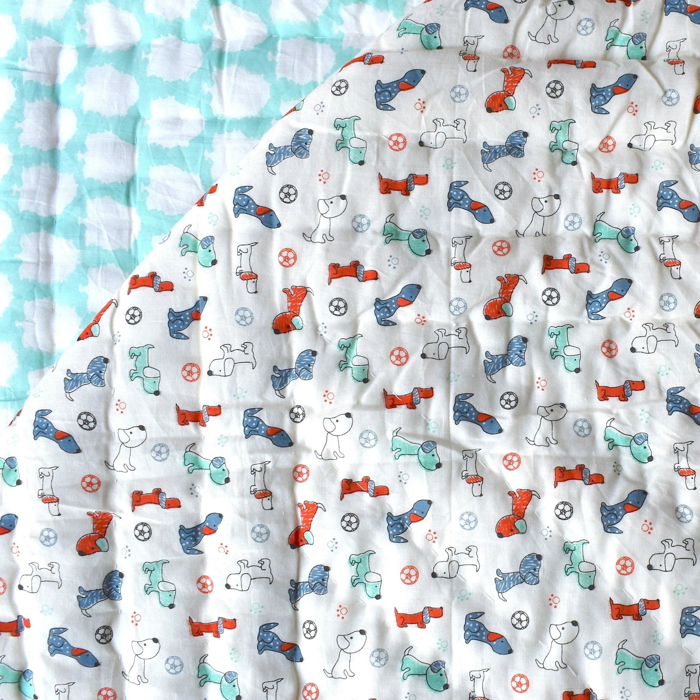 Puppy Play - Reversible Quilt