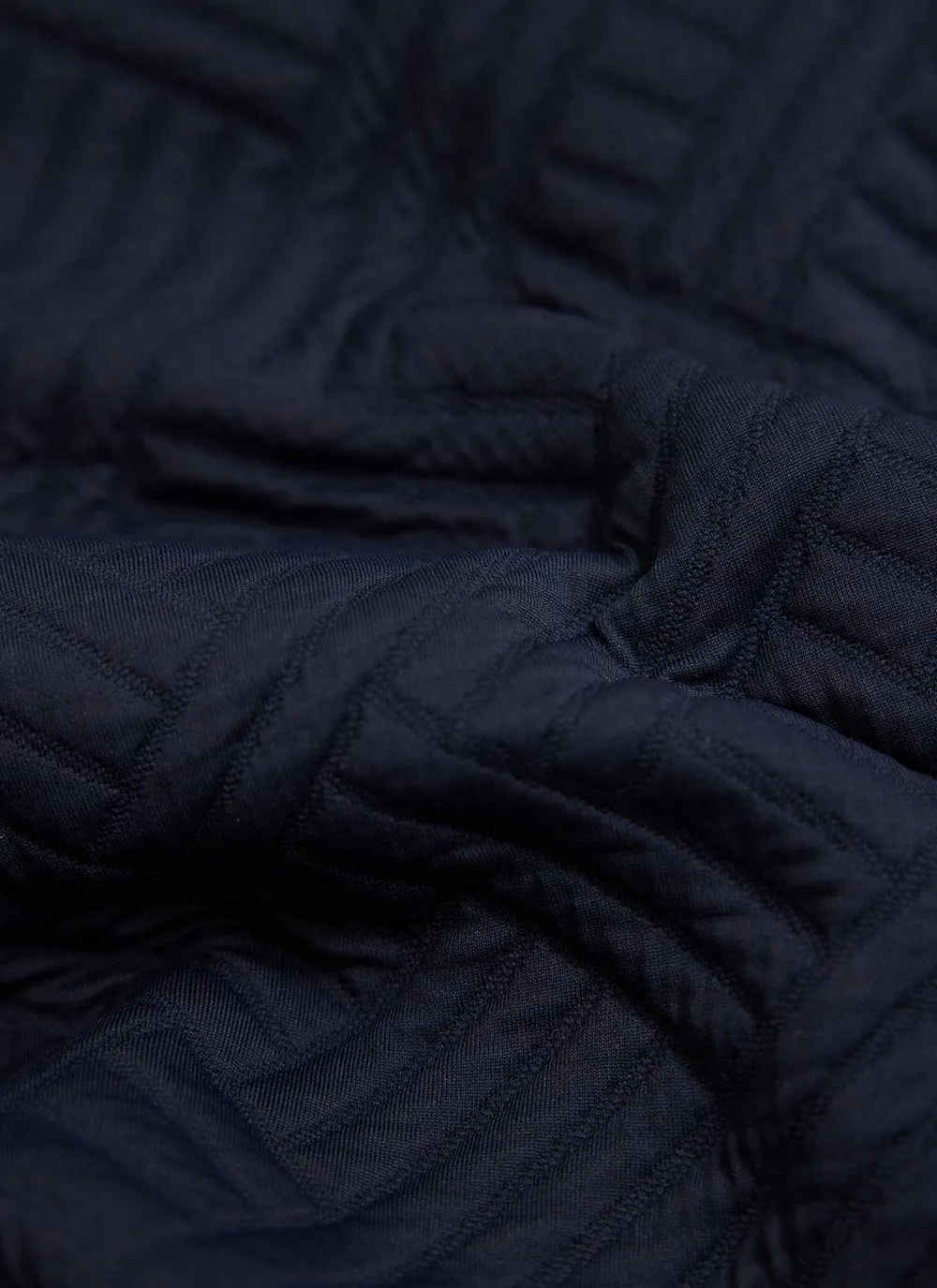 Quilted Classic Shirt | Navy