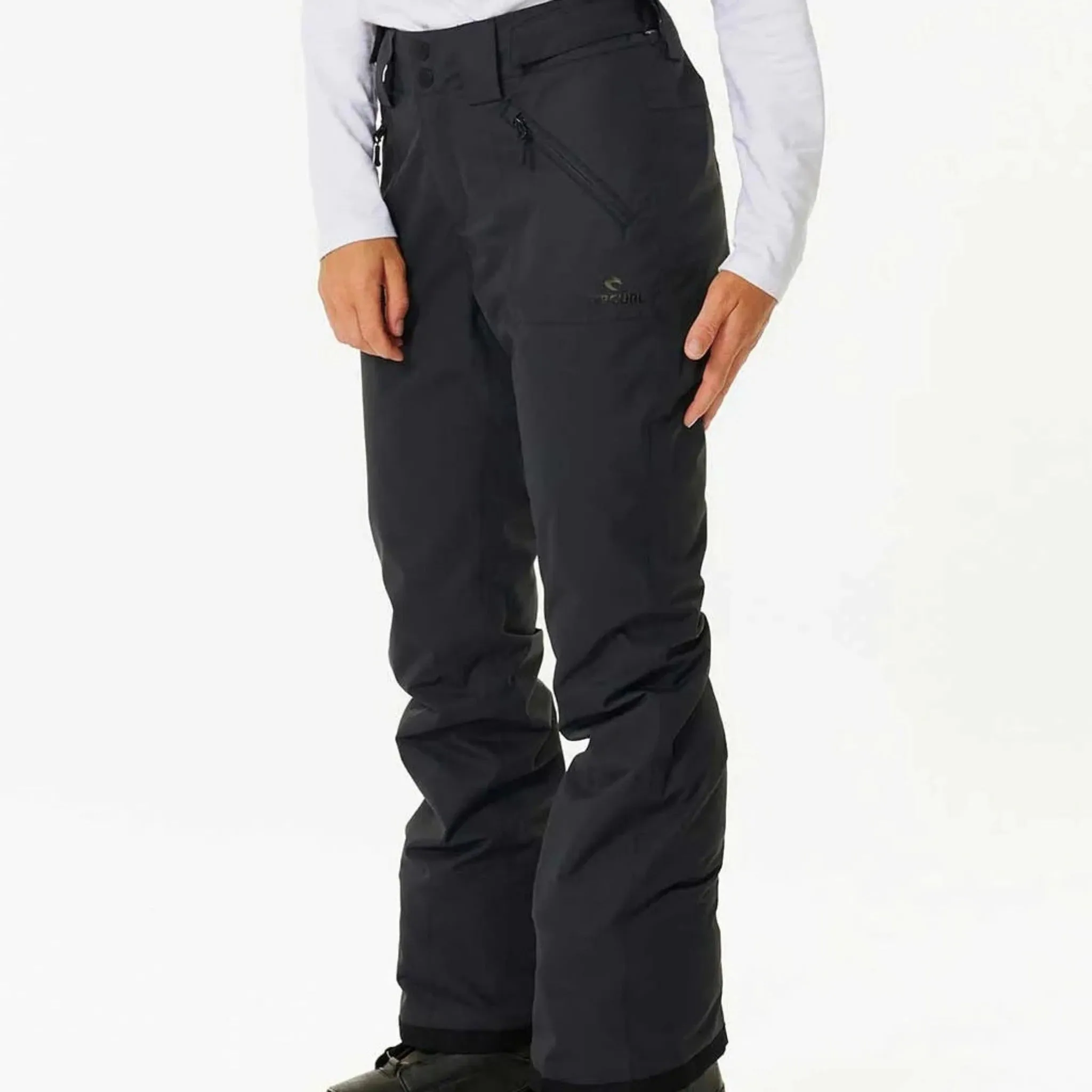 Rip Curl Rider High Waist Women's Snow Pants - Black