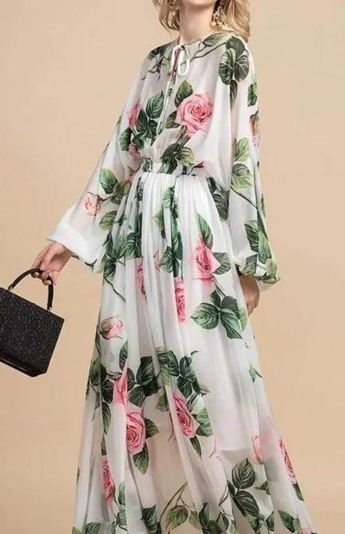 Runway Fashion Boho Maxi Dresses