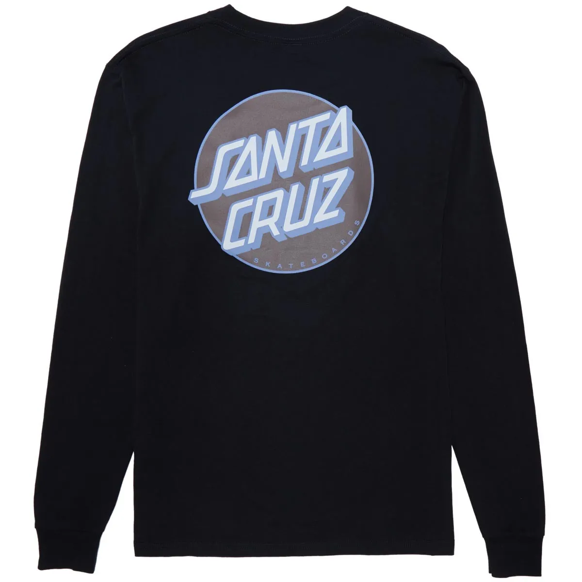 Santa Cruz Other Dot Long Sleeve T-Shirt - Black/Brown