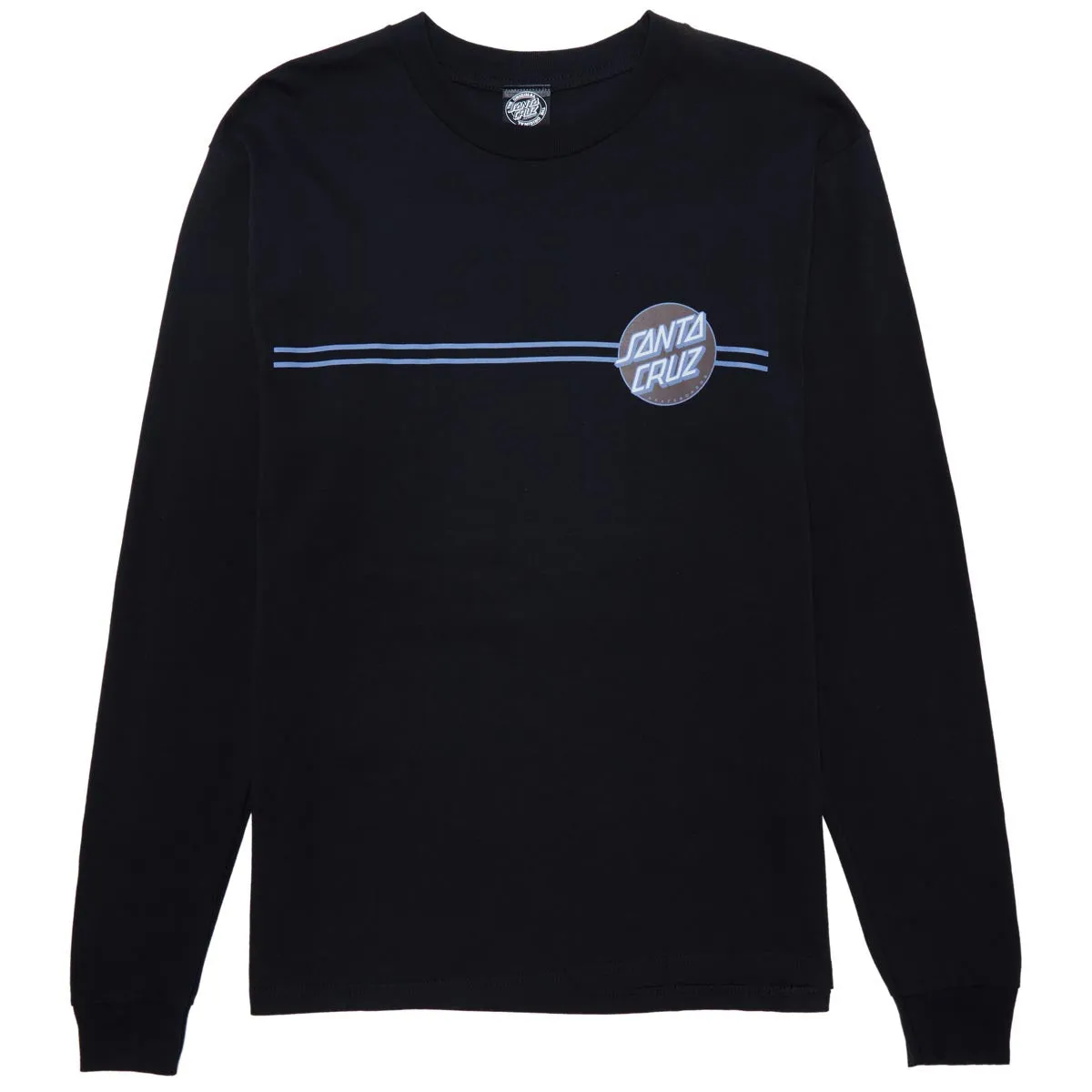 Santa Cruz Other Dot Long Sleeve T-Shirt - Black/Brown