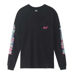 SHORT TERM L/S POCKET TEE Black