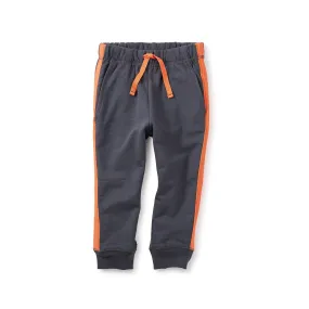 Side Stripe Baby Joggers - Coal