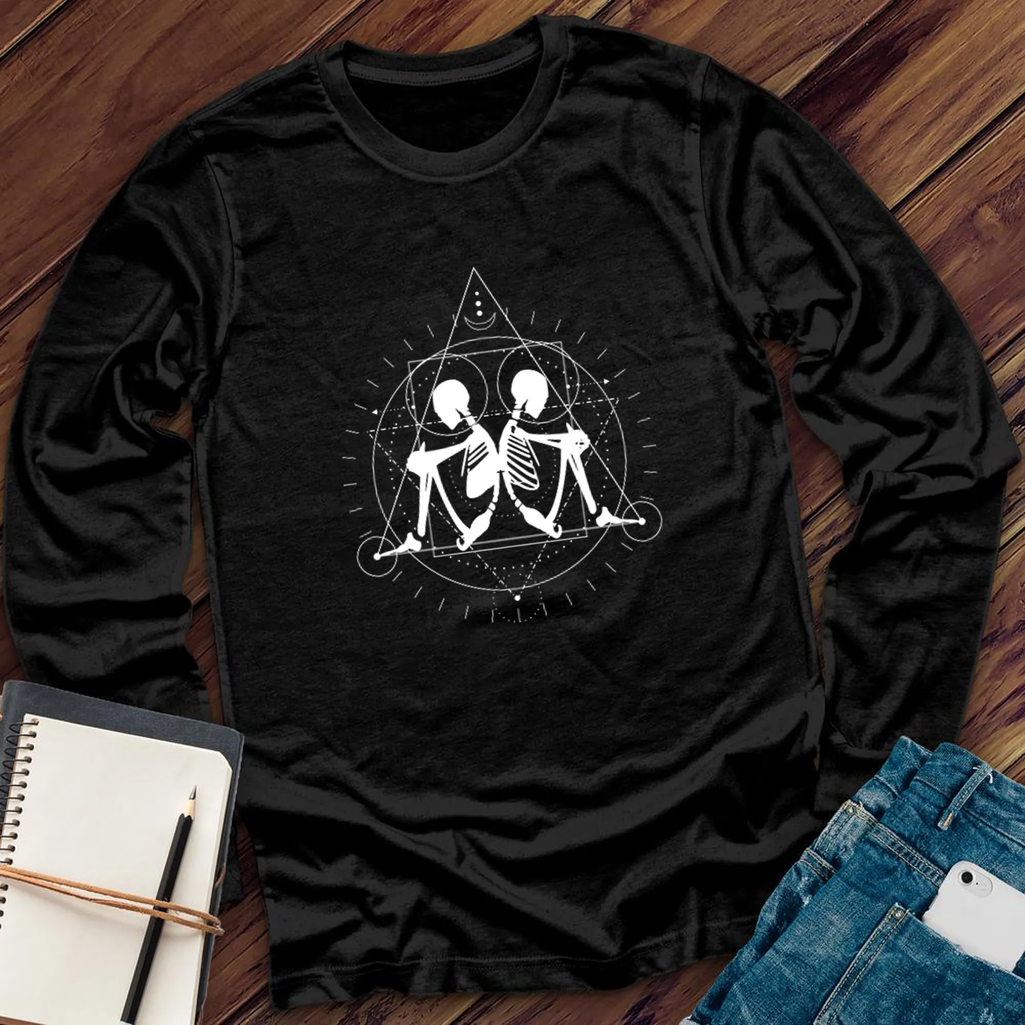 Skeleton Diagram Long Sleeve