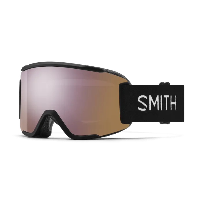 SMITH SQUAD S BLACK | EVERYDAY ROSE GOLD MIRROR & CLEAR