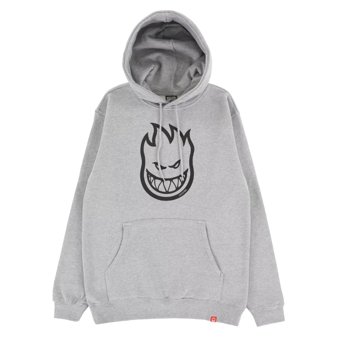 Spitfire Bighead Hoodie Heather Grey/Black