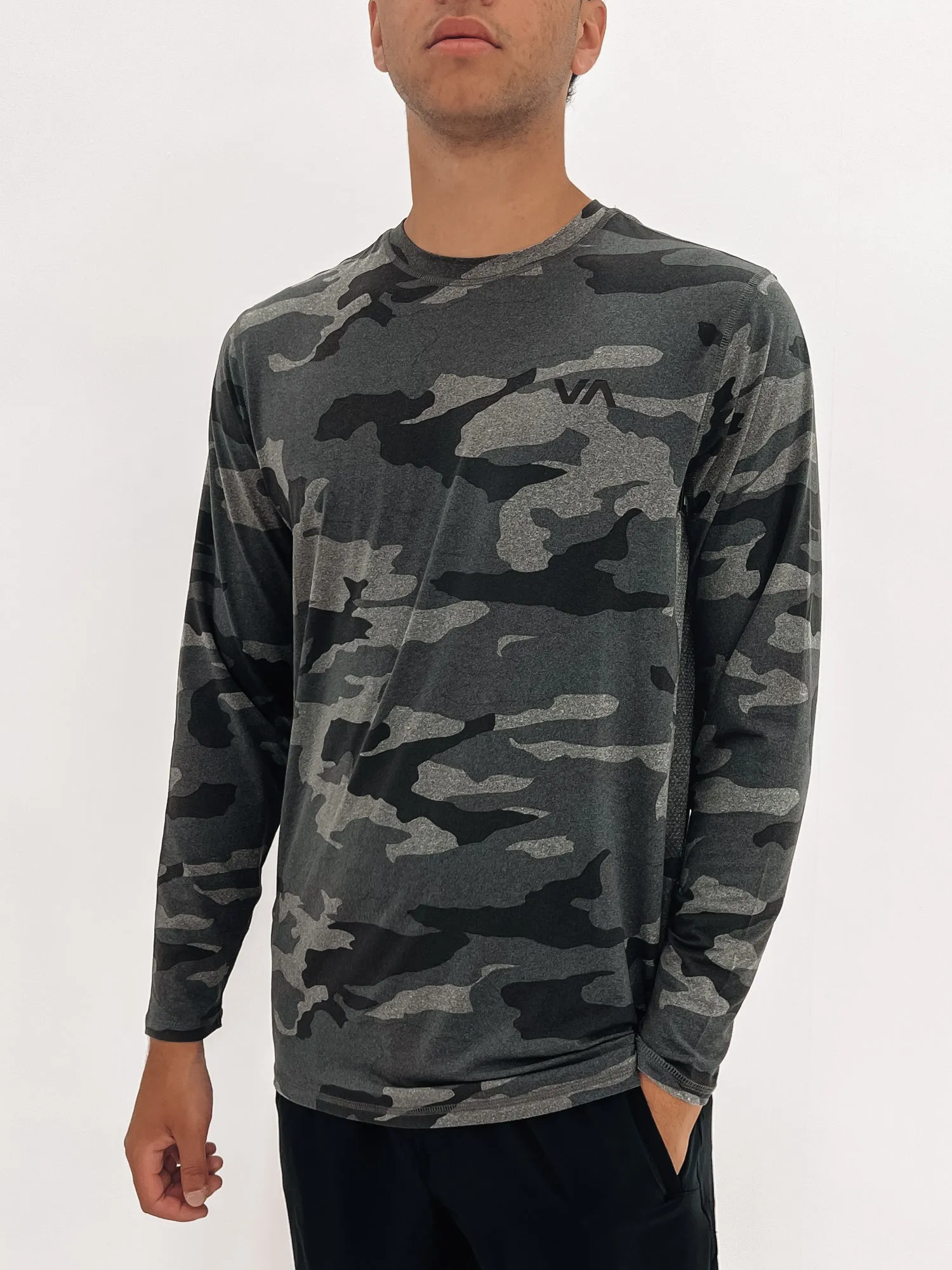 Sport Vent Long Sleeve Tee Camo