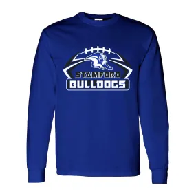 Stamford Bulldogs - Football Long Sleeve T-Shirt