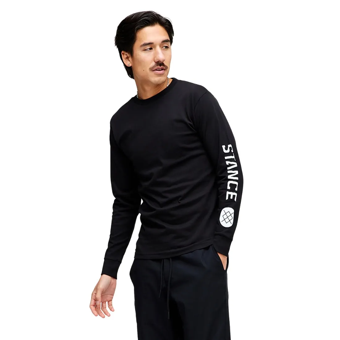 Stance Icon Long Sleeve T-Shirt - Black