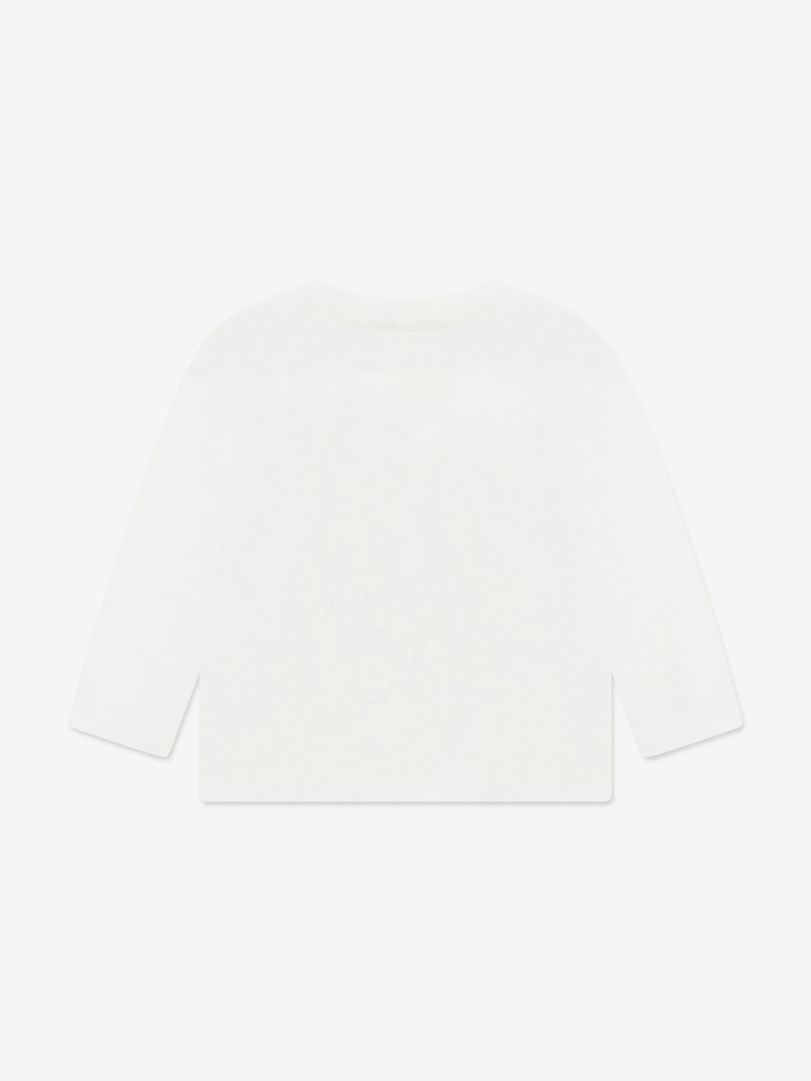 Stella McCartney Baby Boys Long Sleeve T-Shirt in Ivory