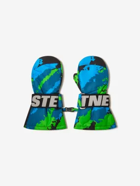 Stella McCartney Boys Spray Print Ski Gloves