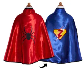 Superhero Reversible Adventure Cape with Mask