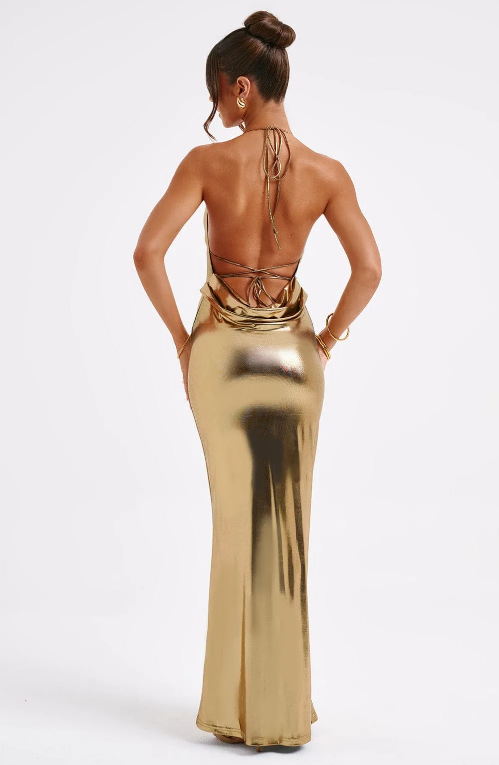 Talisa Maxi Dress - Gold