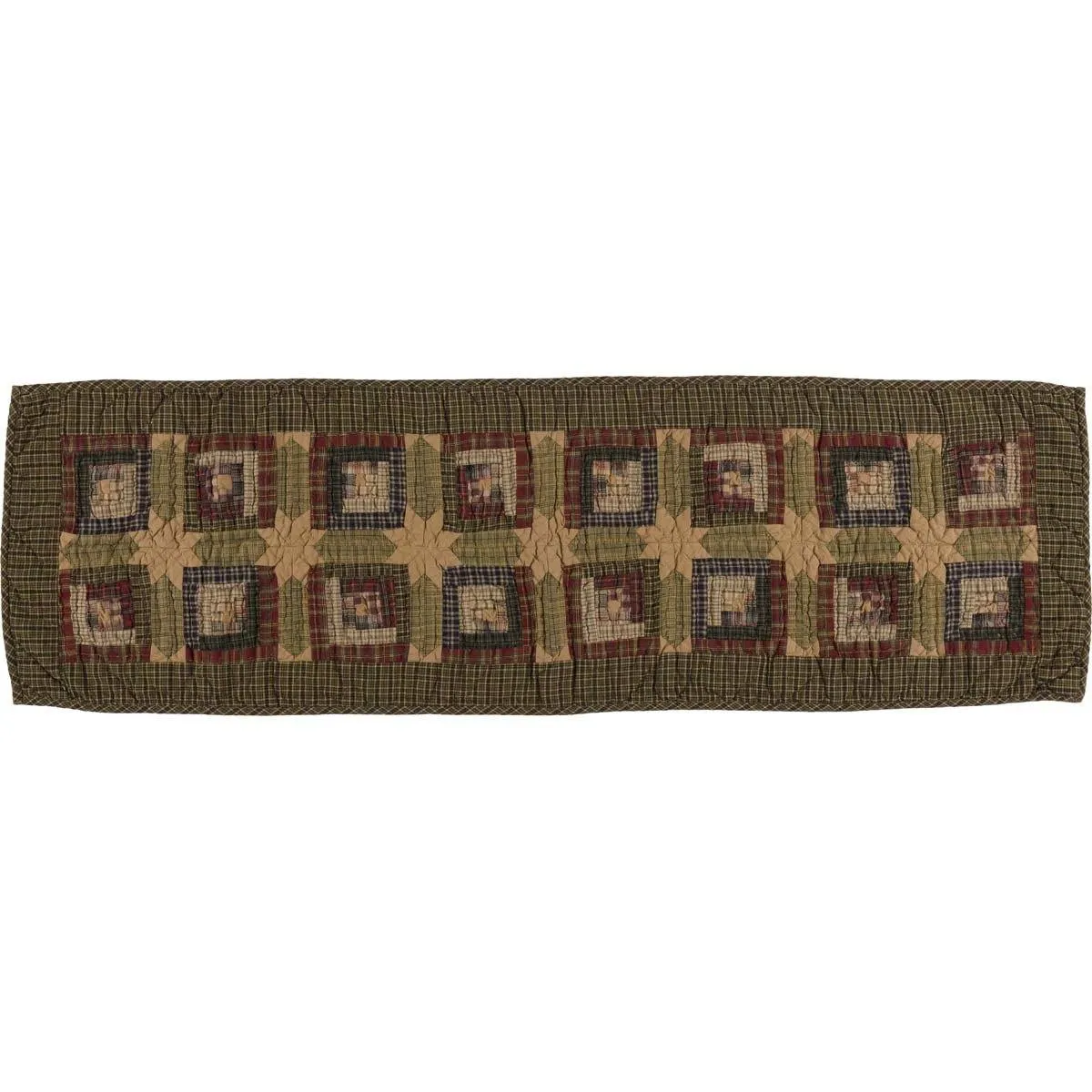 Tea Cabin Quilted Runner 13x48"