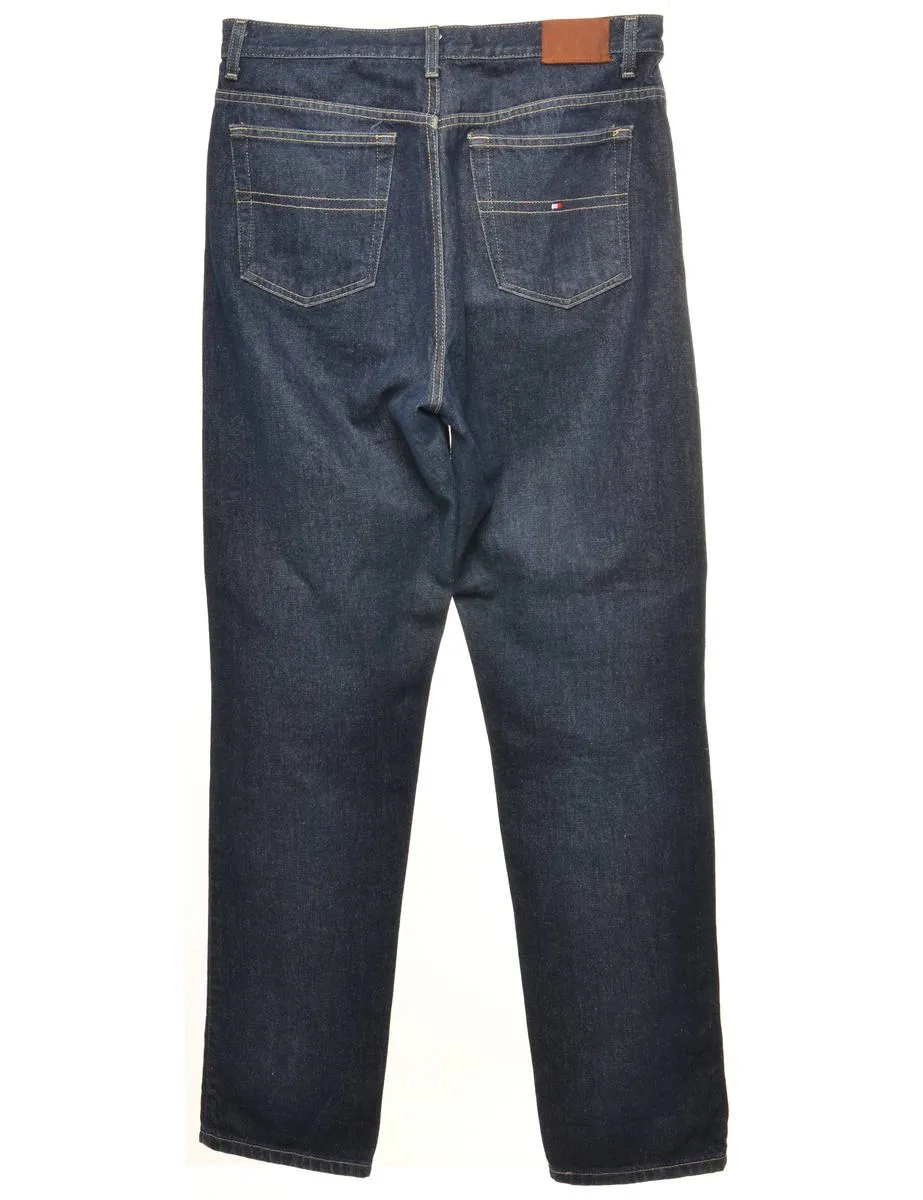 Tommy Hilfiger High Waist Indigo Tapered Jeans - W32 L34