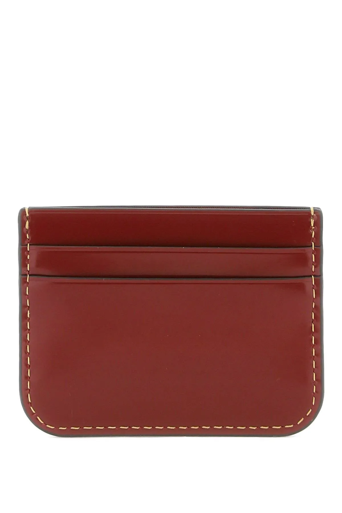 Tory burch brushed leather eleanor cardholder